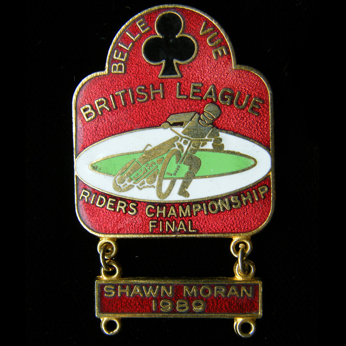 British League Riders Championships Lapel Badge 