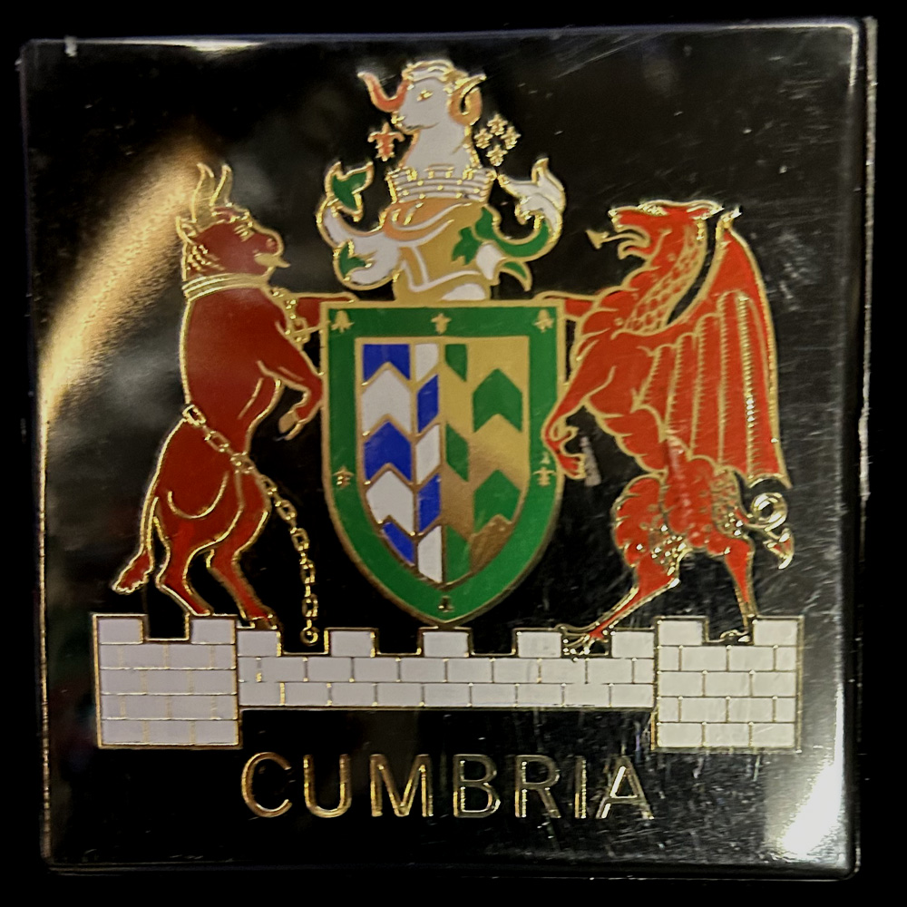 Cumbria car badge