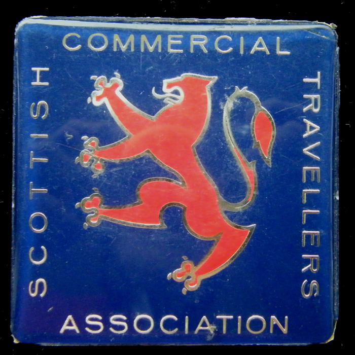 Scottish Commercial Travellers Association car badge