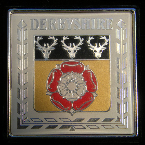Derbyshire car badge