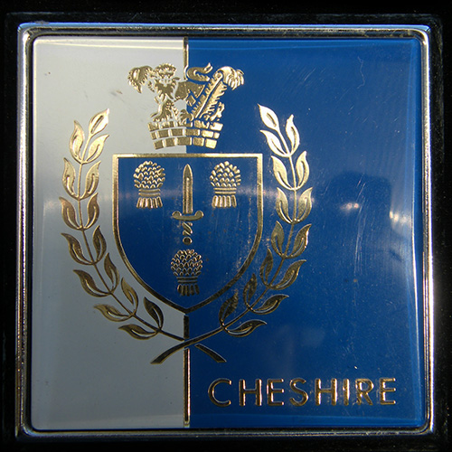 Cheshire car badge
