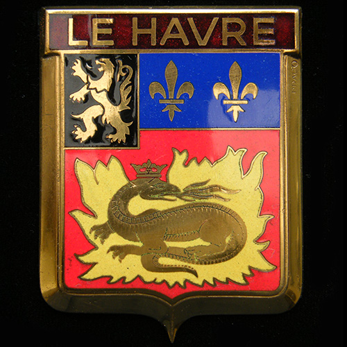 Le Havre Car Badge (Drago)
