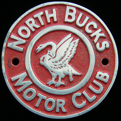 North Bucks Motor Club Car Badge