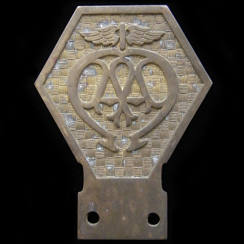 AA Very Rare Small AA Industrial car / lorry badge