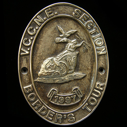 Vintage Car Club Border's Tour 1997 Car Badge
