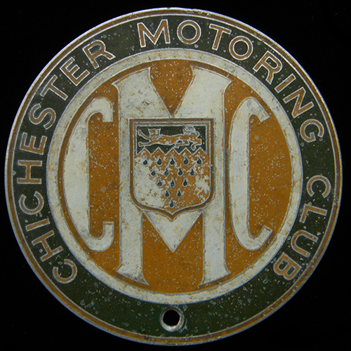 Chichester Motoring Club car badge 