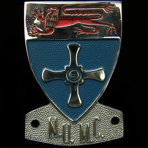 Newcastle University Motor Club car badge