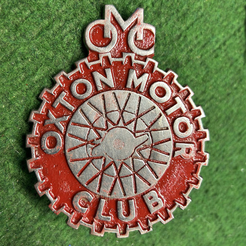 Oxton Motor Club car Badge