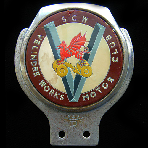 Oswestry & District Motor Club Car Badge