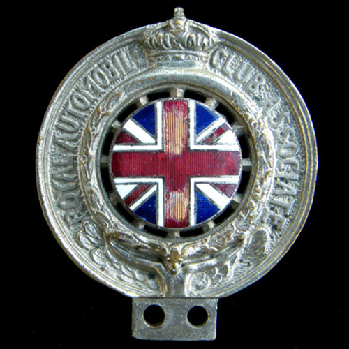 Early R.A.C. Motor Cycle badge
