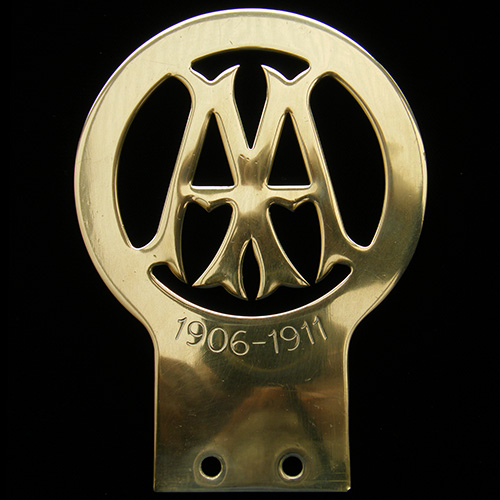 Automobile Association Stenson Cooke badge 1906 - 1911