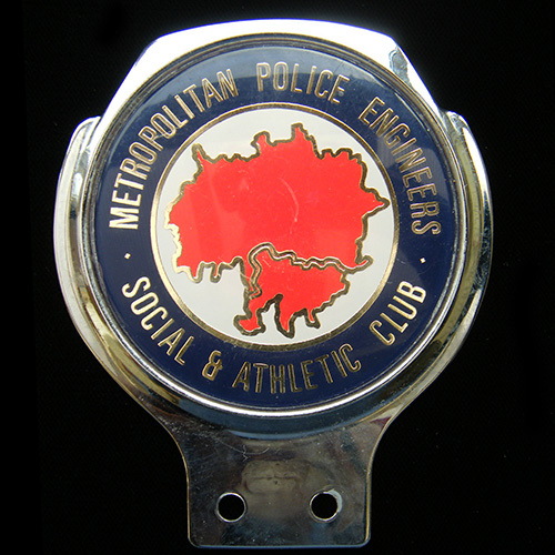 Metropolitan Police Engineers Car badge