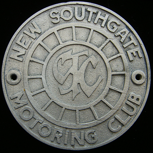 New Southgate Motoring Club car badge