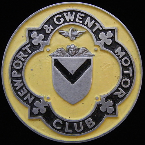 Newport & Gwent Motor Club Car Badge