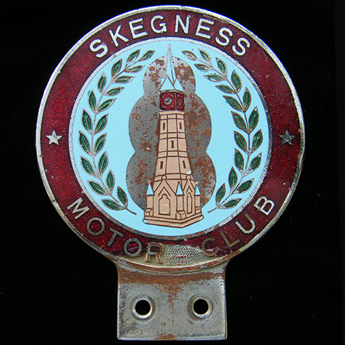 Skegness Motor Club car badge