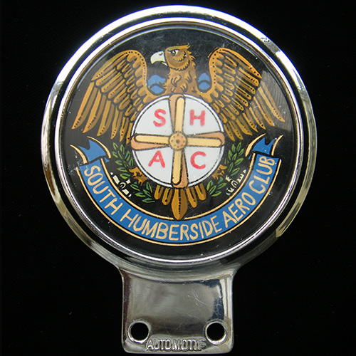 South Humberside Aero Club car badge