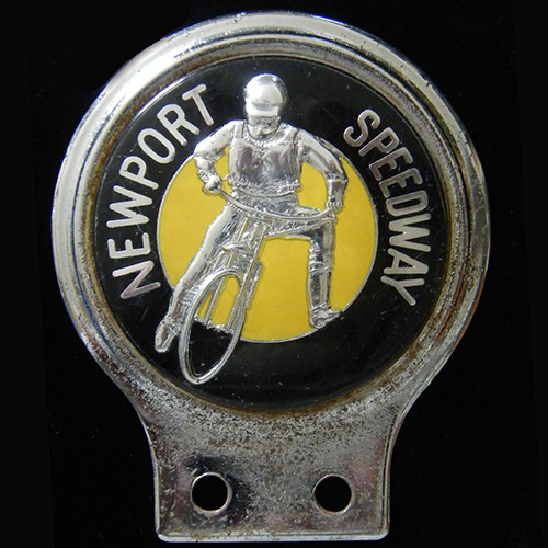 Newport Speedway car badge