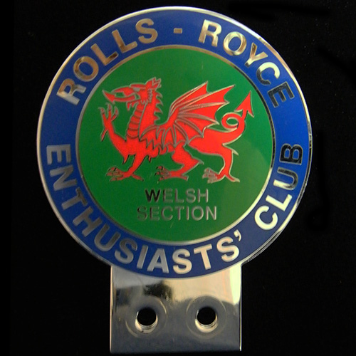 Rolls Royce Enthusiasts' Club car badge