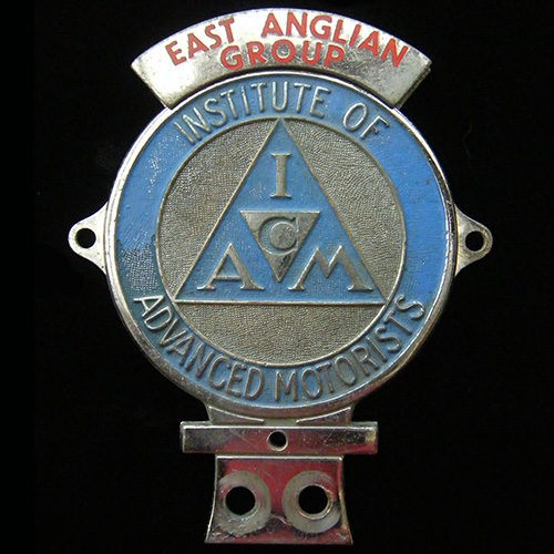 Inst AdvInstitute of Advanced Motorists Car Badge