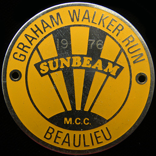 Graham Walker Run Machine badge