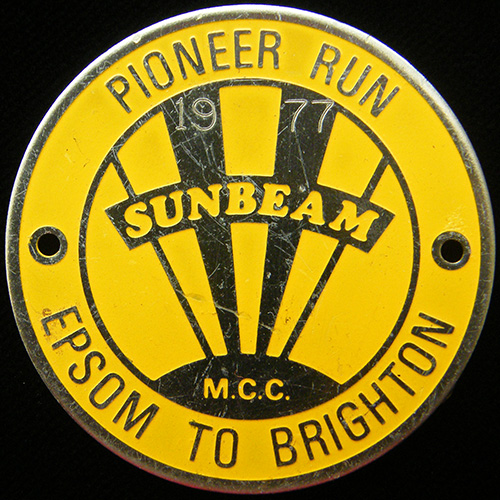 Pioneer Run  Machine badge