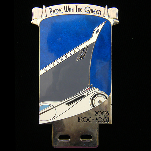 Rolls Royce Owners Club car badge