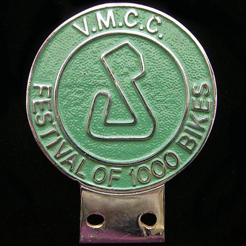 Festival of 1000 Bikes car Badge