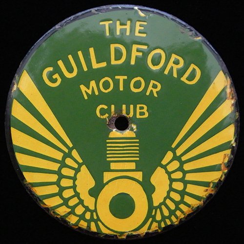 Guildford Motor Club Car Badge