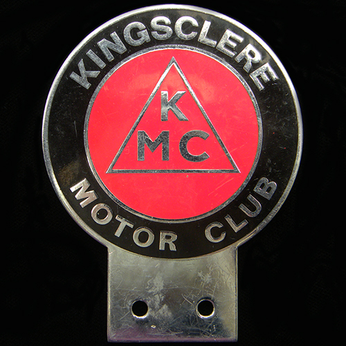 Kingsclere Motor Club car badge