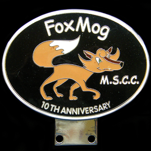 Morgan FoxMog Car Badge