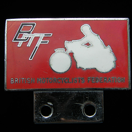 British Motorcyclists Federation Badge