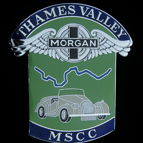 Morgan Thames Valley car badge