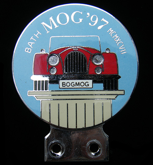 Morgan MOG 97 car badge