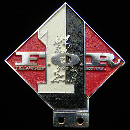 Fellowship of Riders Car Badge