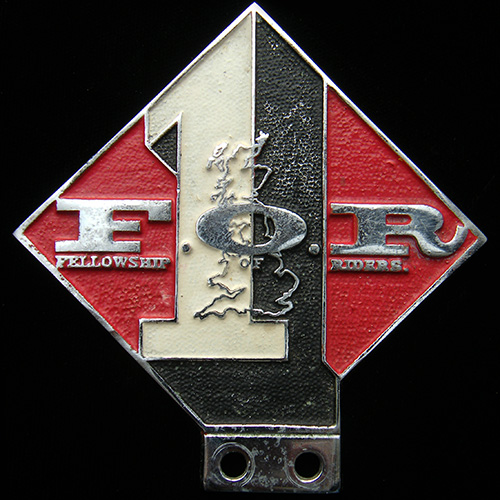 Fellowship of Riders Car Badge