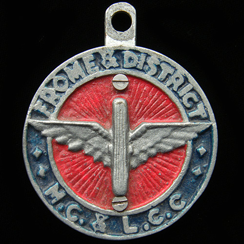 Frome & District Motor Cycle & Light Car Club badge