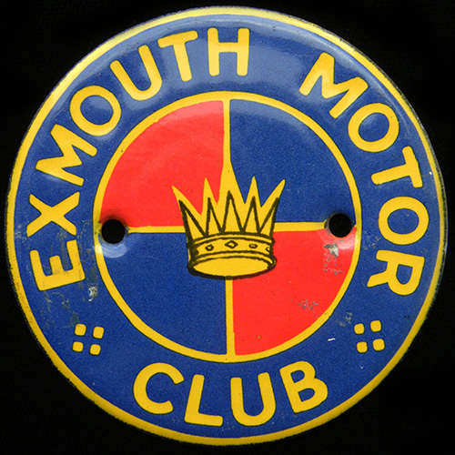 Exmouth Motor Club Car Badge