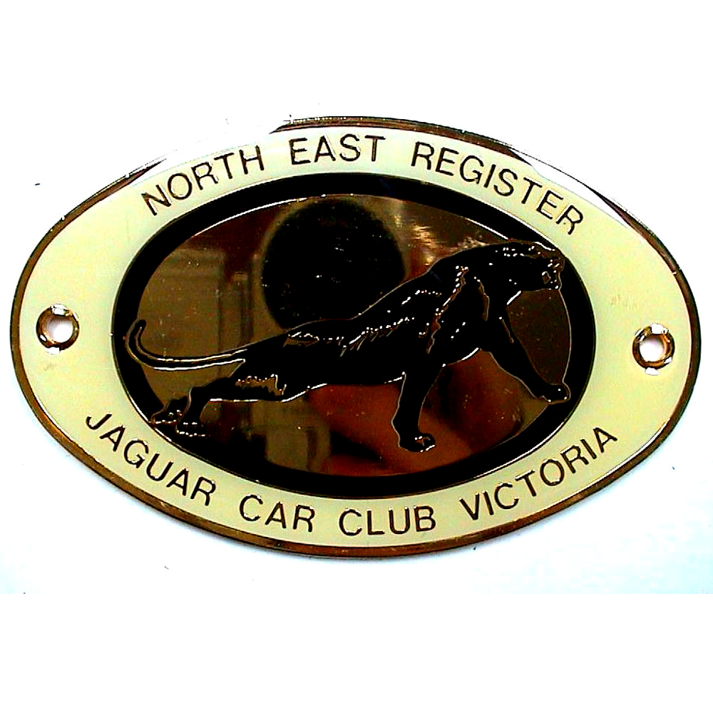 Jaguar Car Club of Victoria Car badge