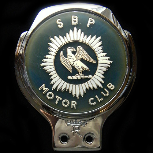 Swansea Borough Police Motor Club car badge