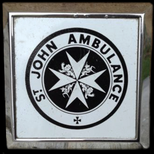 St John Ambulance  Car Badge