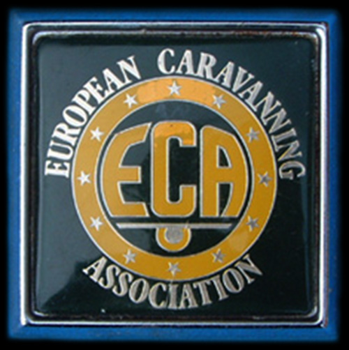 European Caravanning Association Car Badge