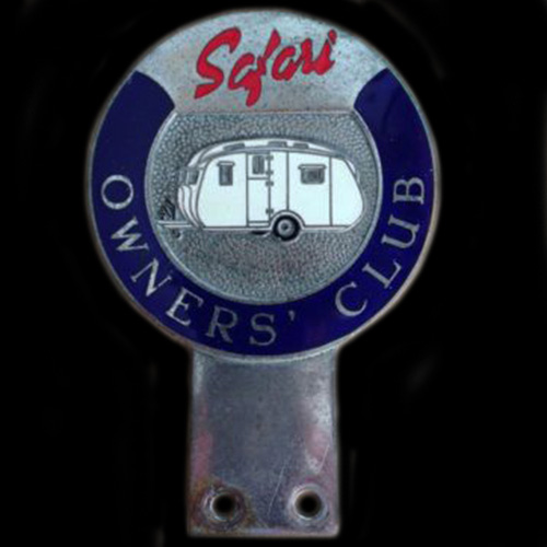 Safari Owners Club car badge