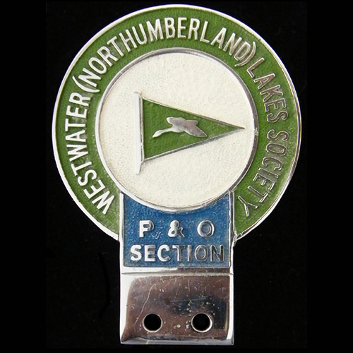 Westwater Lakes Society Car Badge