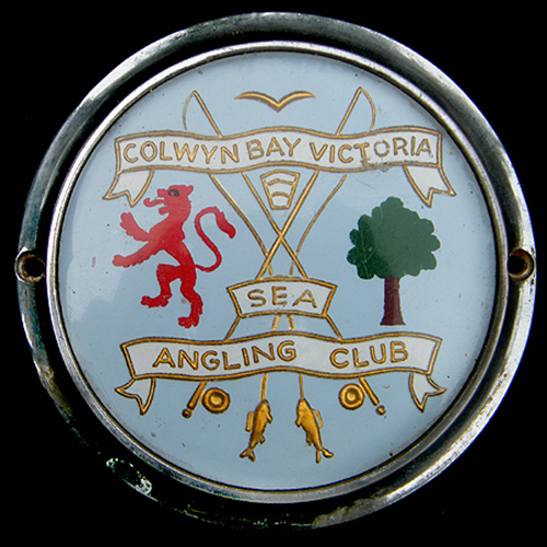 Colwyn Bay Victoria Sea Angling Club Car Badge