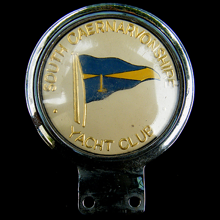 South Caernarvonshire Yacht Club Car Badge