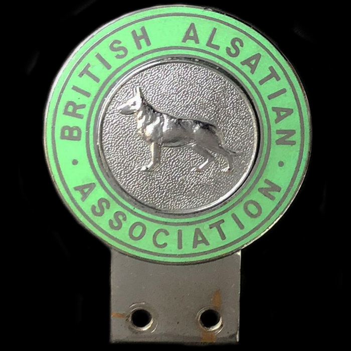 British Alastian Association car badge