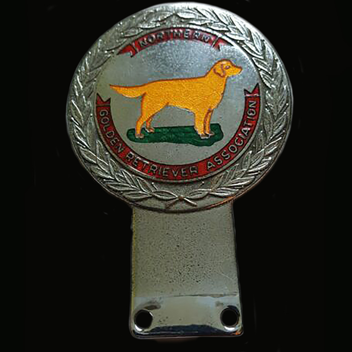 Northern Golden Retreiver Association  car badge