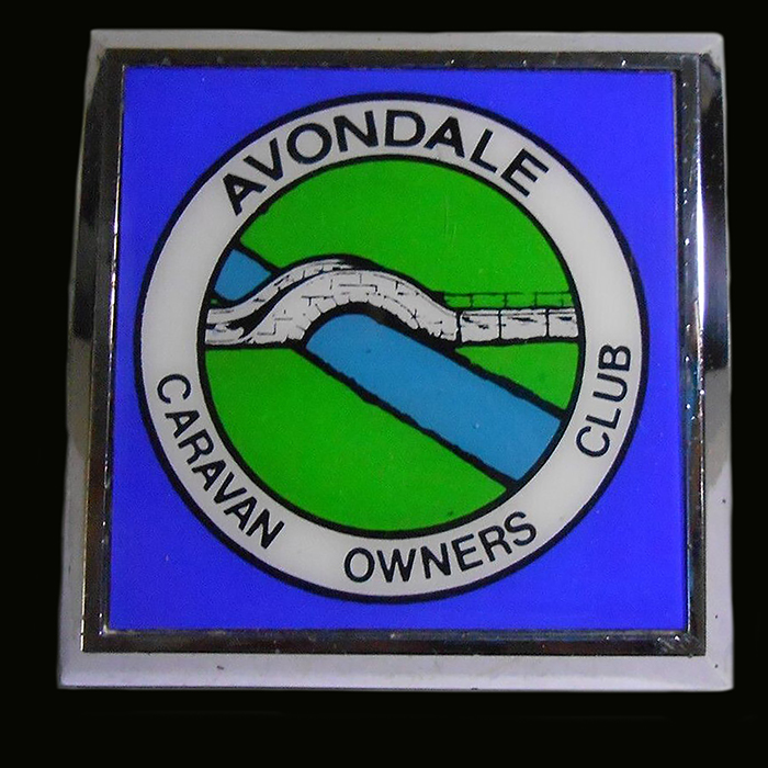 Avondale Caravan Owners Club car badge