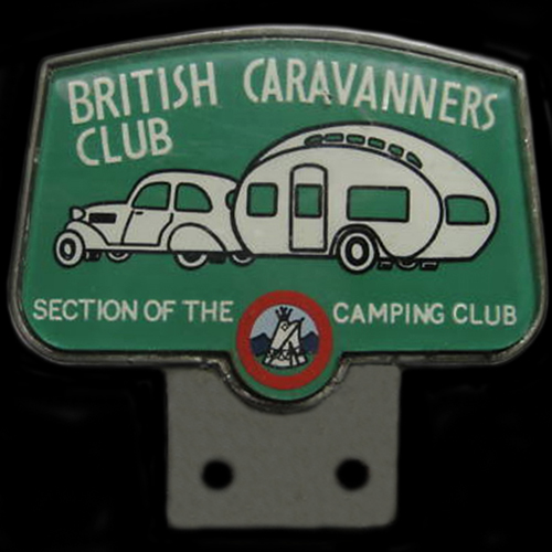 British Caravanners Club Car Badge