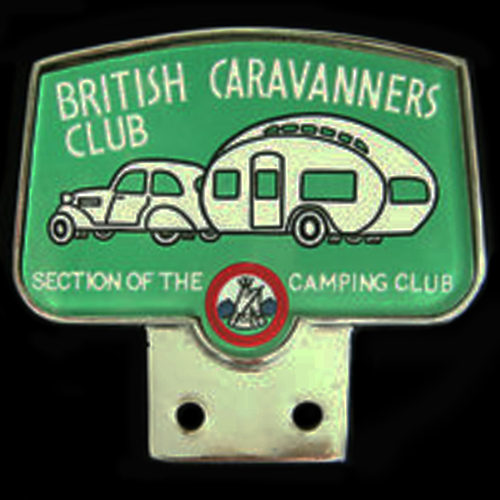 British Caravanners Club Car Badge